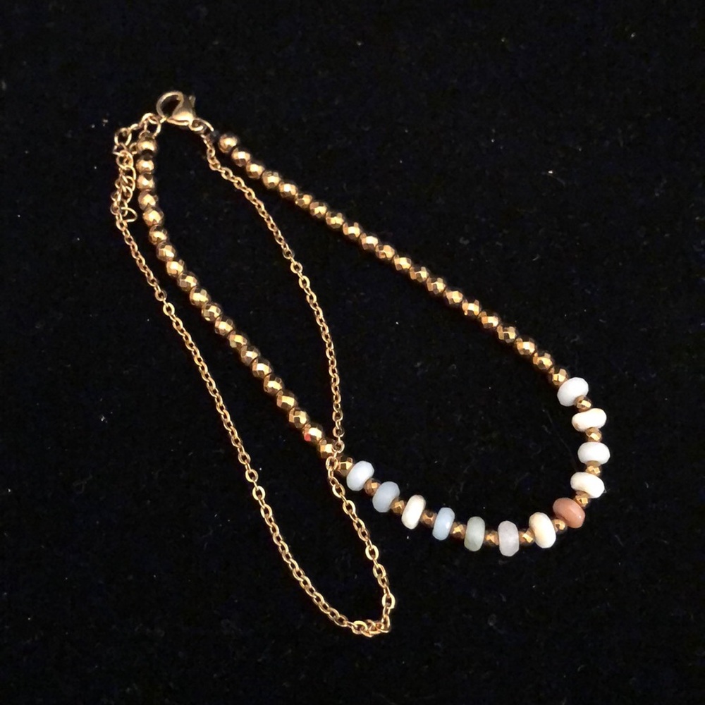 Merx Light Grey/ Gold Bracelet